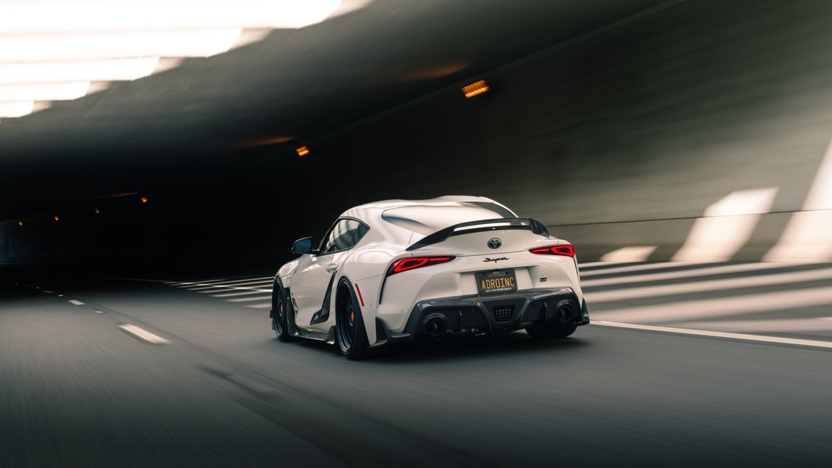 Toyota GR Supra A90 with ADRO carbon aero