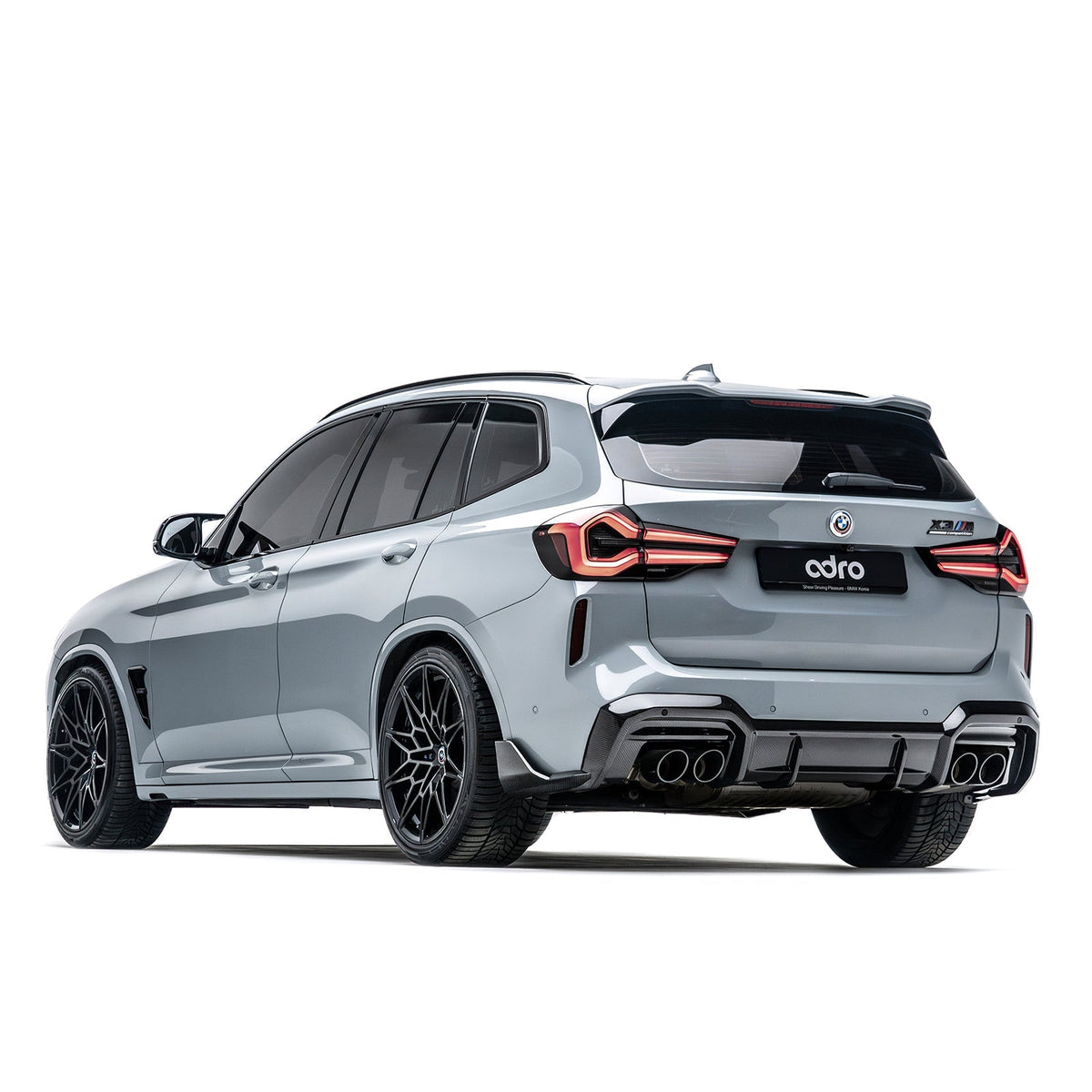 BMW F97 X3 M with ADRO prepreg carbon aero