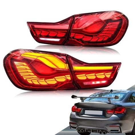 2014-2020 BMW M4 F82 & 4 Series GTS Oled Sequential Tail Lights – image 2