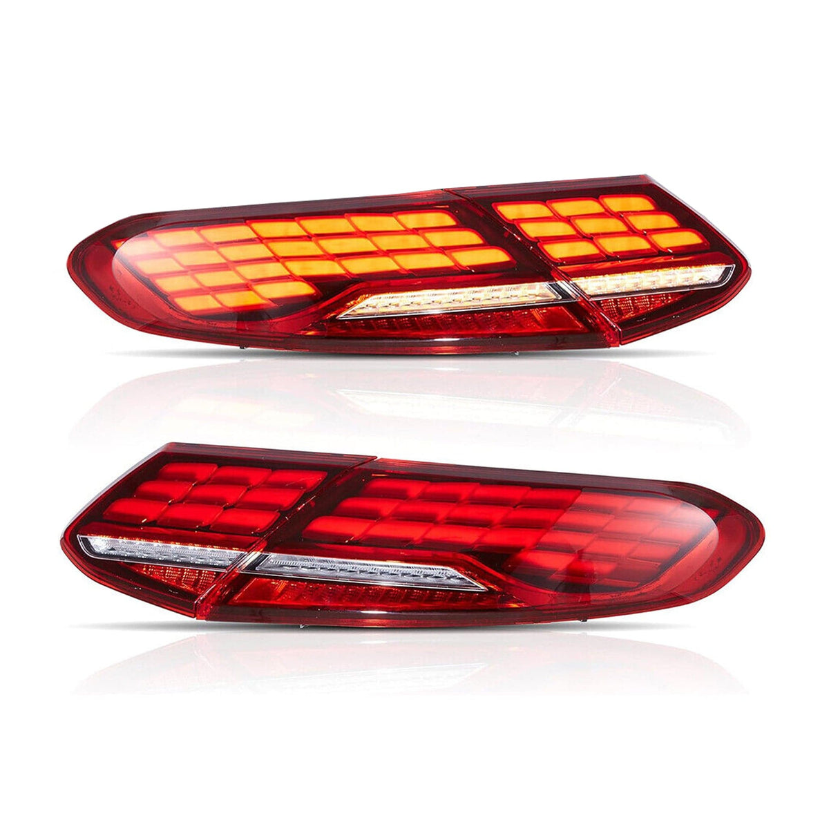 2015-2023 Mercedes Benz C-class C205 Sequential LED Tail Lights – image 2