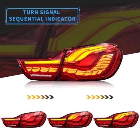 2014-2020 BMW M4 F82 & 4 Series GTS Oled Sequential Tail Lights – image 5