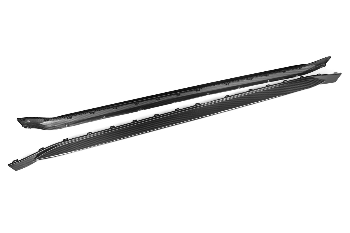 OEM Style Pre Pregged Dry Carbon Fiber Side Skirts for BMW M4 G82 G83 2020+ – image 5