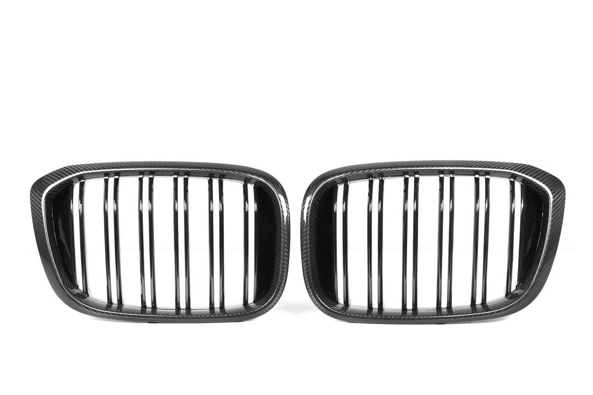 M Performance Style Pre Pregged Dry Carbon Fiber Grille (Dual Slat) for BMW X3 G01 / X4 G02 Pre LCI 2017-2021 – Photo 5