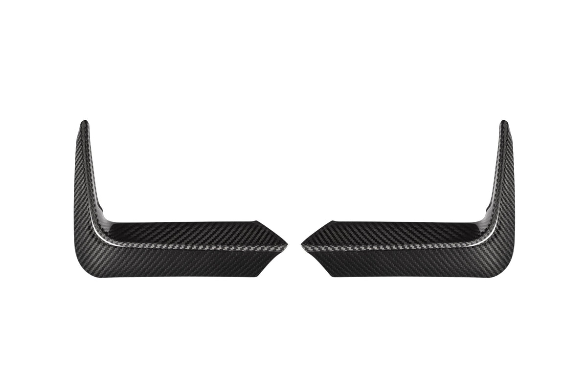 MP Style Rear Bumper Splitters Pre Pregged Dry Carbon for BMW M3 F80 / M4 F82/F83 2014-2020 – image 7