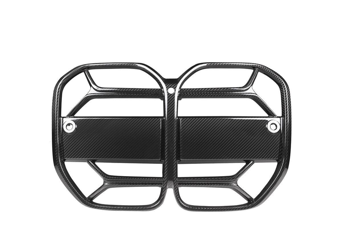 CSL Style Pre Pregged Dry Carbon Fiber Grille for BMW 4 Series G22 G23 2020+