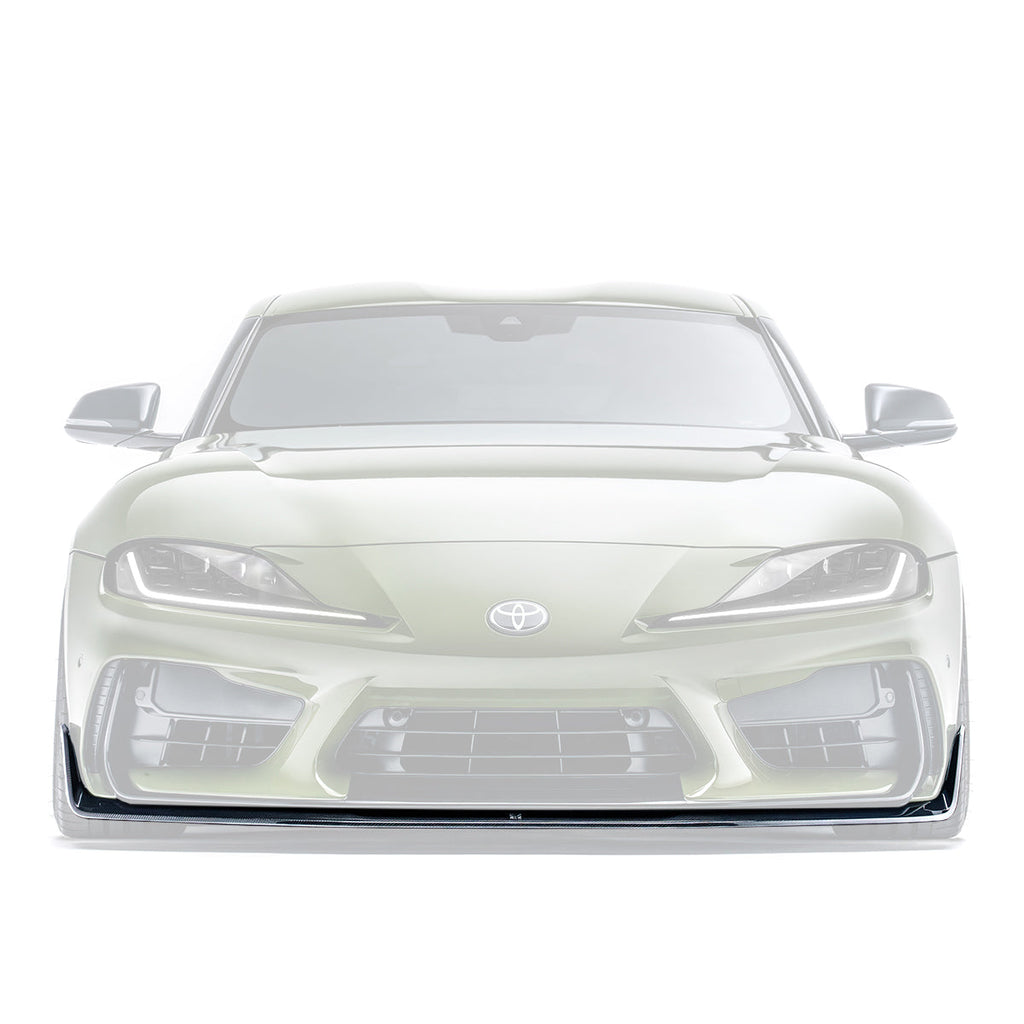 Toyota GR Supra A90 Carbon Fiber Front Lip for ADRO Facelift Bumper 2019+ by ADRO