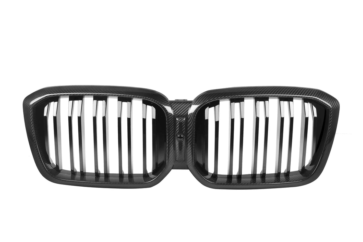 M Performance Style Pre Pregged Dry Carbon Fiber Grille (Dual Slat) for BMW X3 G01 / X4 G02 LCI 2022+ – Photo 5