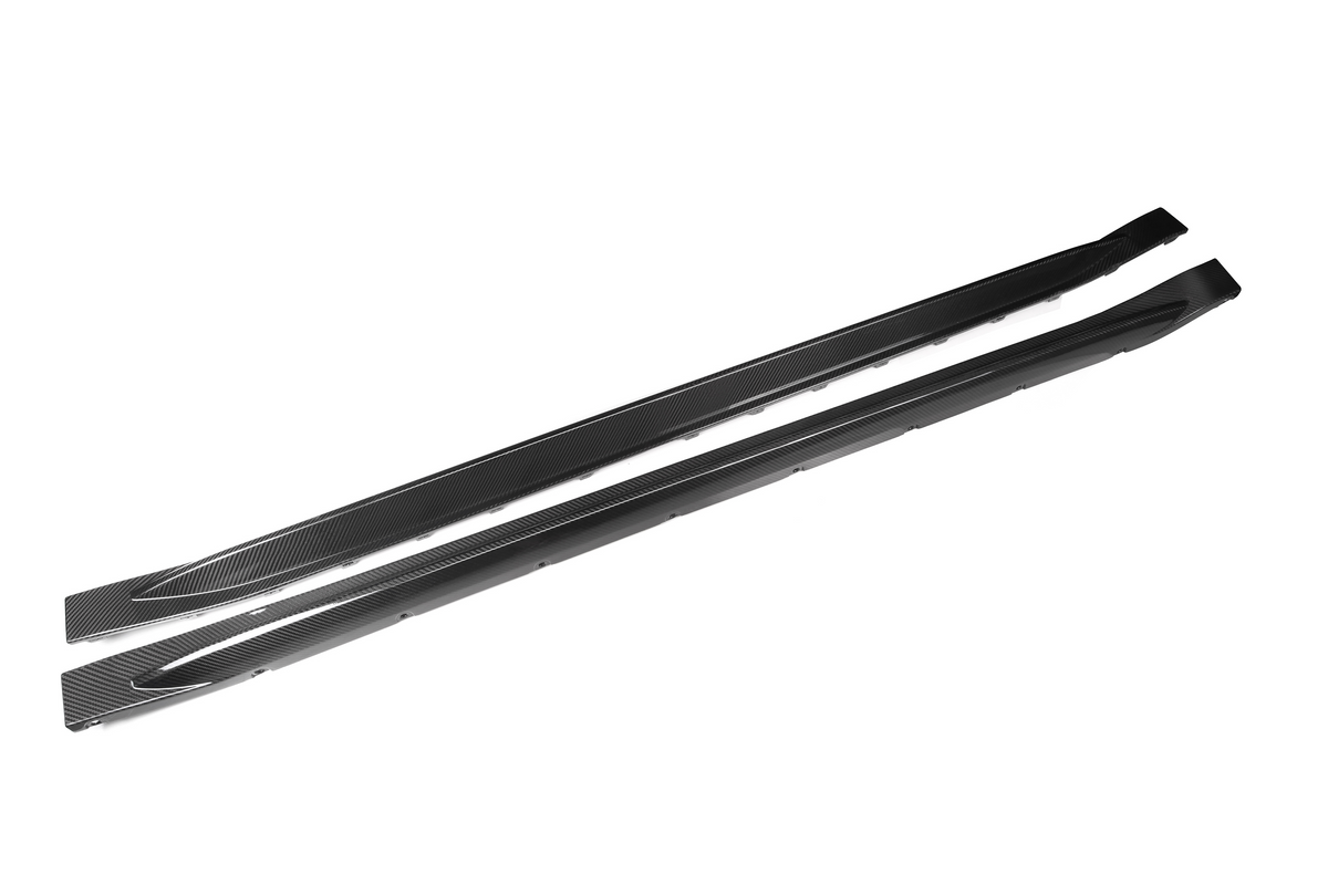 OEM Style Pre Pregged Dry Carbon Fiber Side Skirts for BMW M4 G82 G83 2020+ – image 6