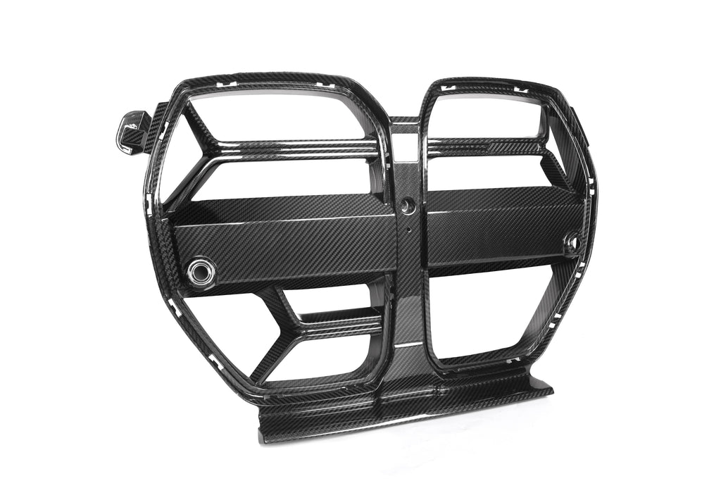 CSL Style Pre Pregged Dry Carbon Grille for BMW M3 G80 G81 / M4 G82 G83 with ACC 2020+ – image 21