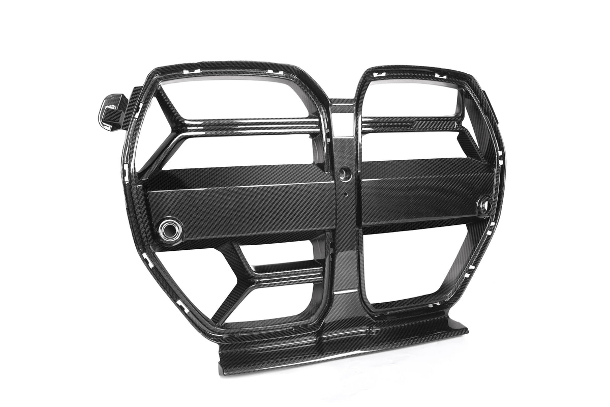CSL Style Pre Pregged Dry Carbon Grille for BMW M3 G80 G81 / M4 G82 G83 with ACC 2020+ – image 21
