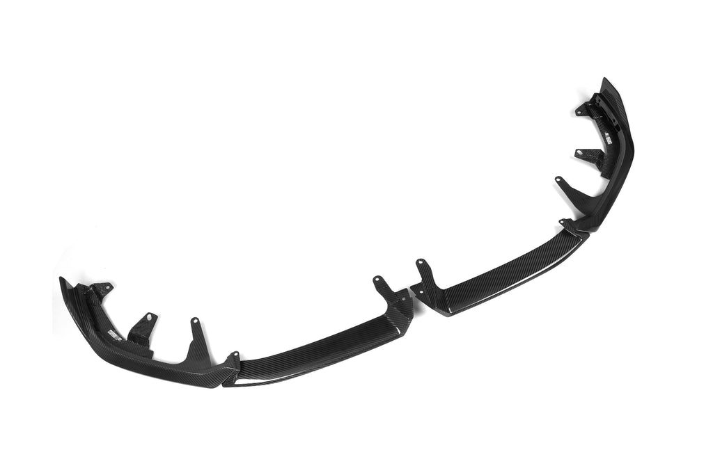 M Performance Style Pre Pregged Dry Carbon Fiber Front Lip for BMW 5 Series G60 2023+ – Photo 2