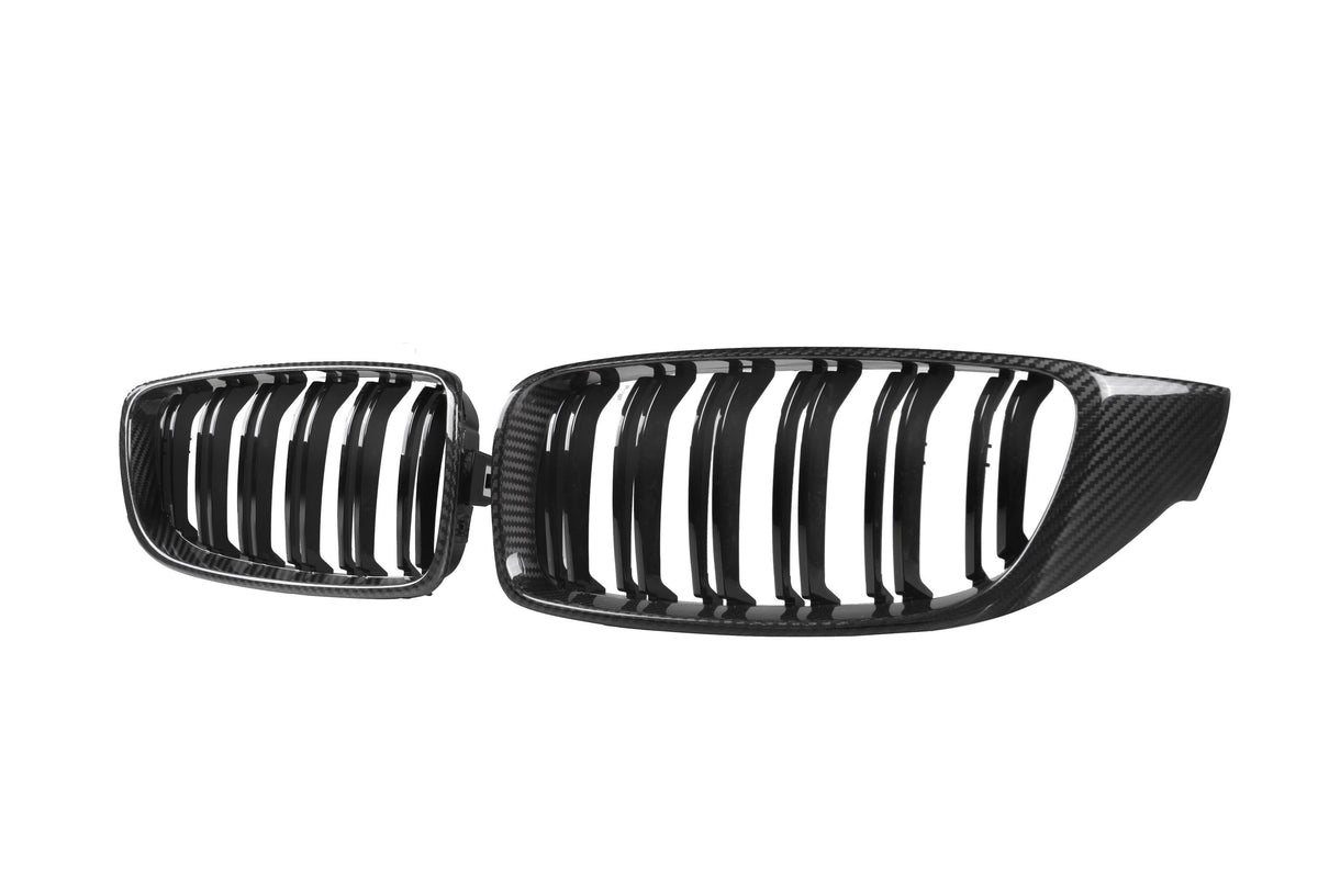 M Performance Style Pre Pregged Dry Carbon Fiber Grille for BMW 4 Series F32 / M3 F80 M4 F82 2013-2020 – image 5