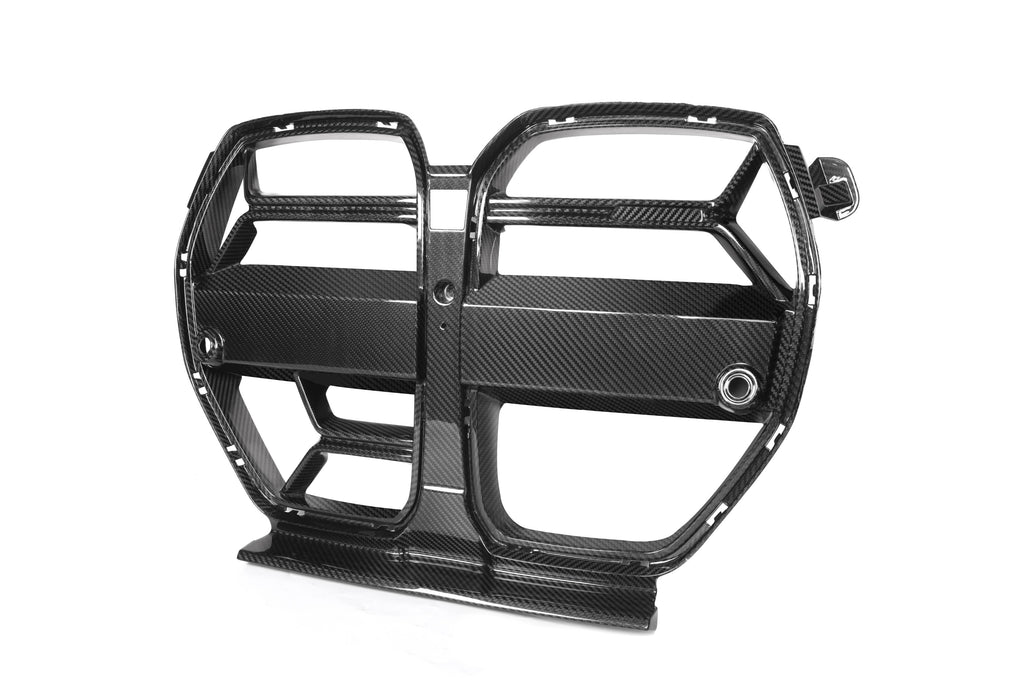 CSL Style Pre Pregged Dry Carbon Grille for BMW M3 G80 G81 / M4 G82 G83 with ACC 2020+ – image 22