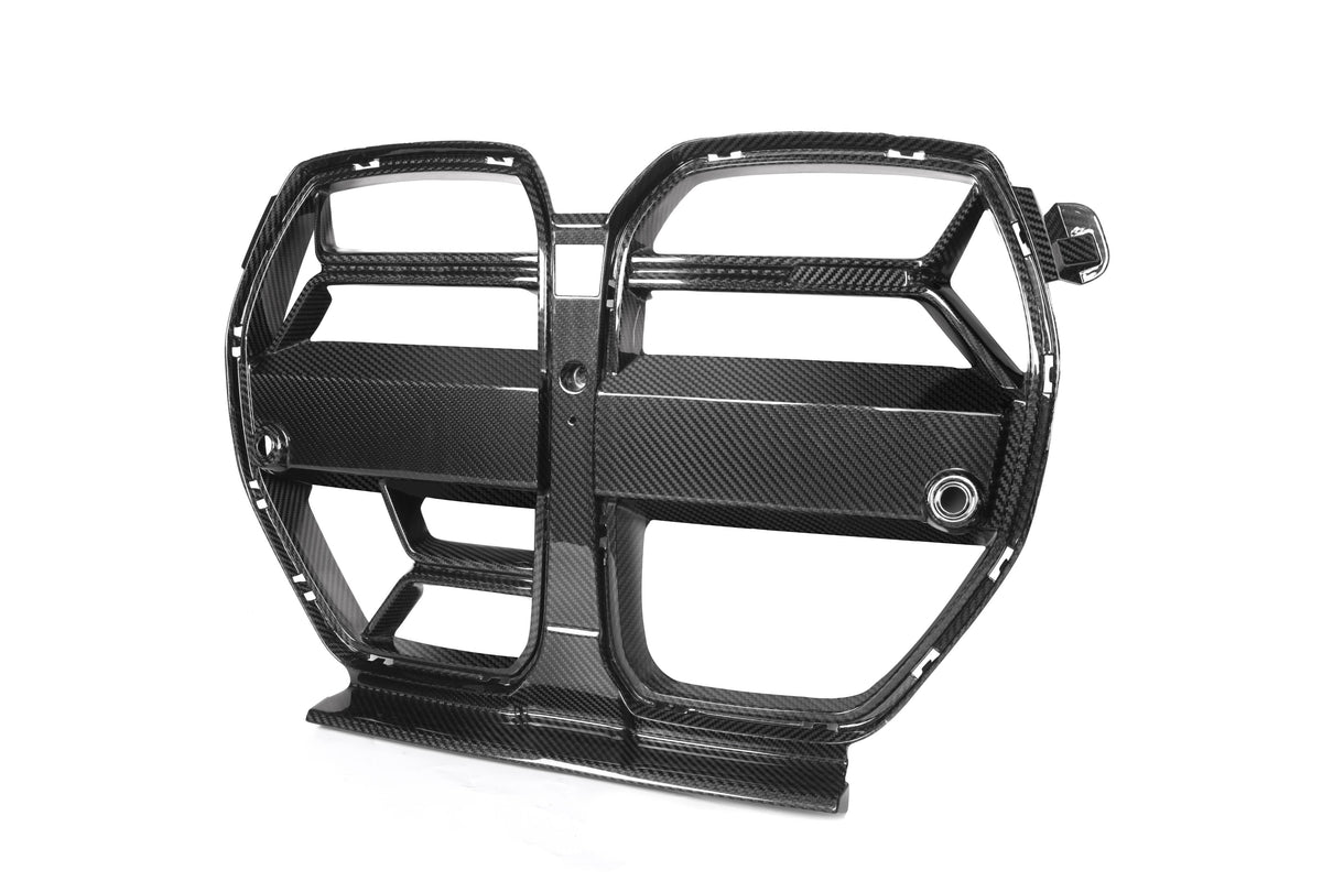 CSL Style Pre Pregged Dry Carbon Grille for BMW M3 G80 G81 / M4 G82 G83 with ACC 2020+ – image 22