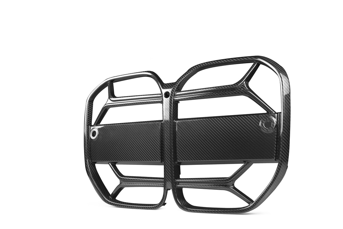 CSL Style Pre Pregged Dry Carbon Fiber Grille for BMW 4 Series G22 G23 2020+ – Photo 2