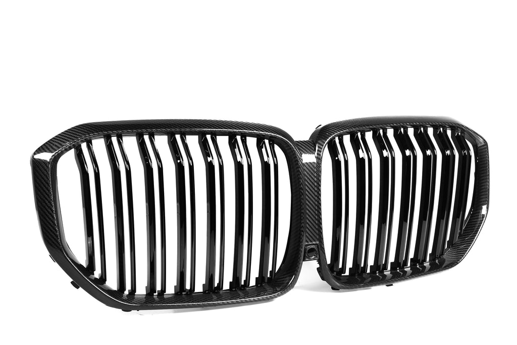 M Performance Style Pre Pregged Dry Carbon Fiber Grille for BMW X5 G05 2018-2022 – Photo 2