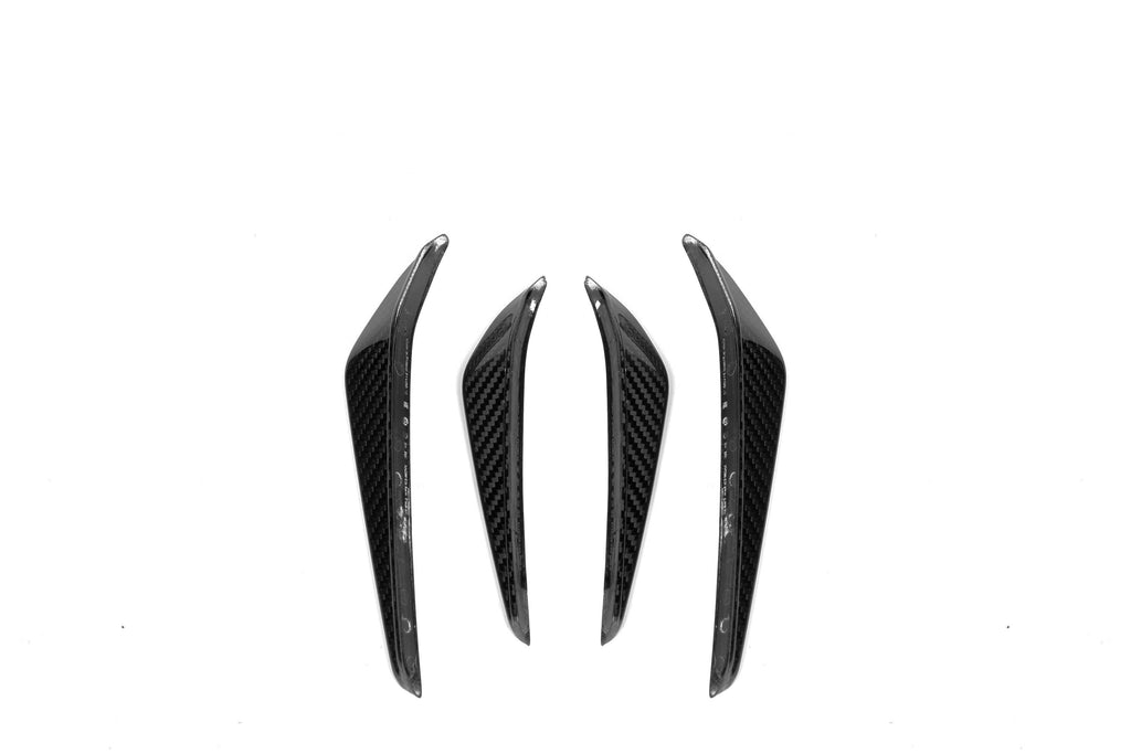 M Performance Style Pre Pregged Dry Carbon Canards for BMW M3 G80 G81 / M4 G82 G83 2020+ – Photo 2
