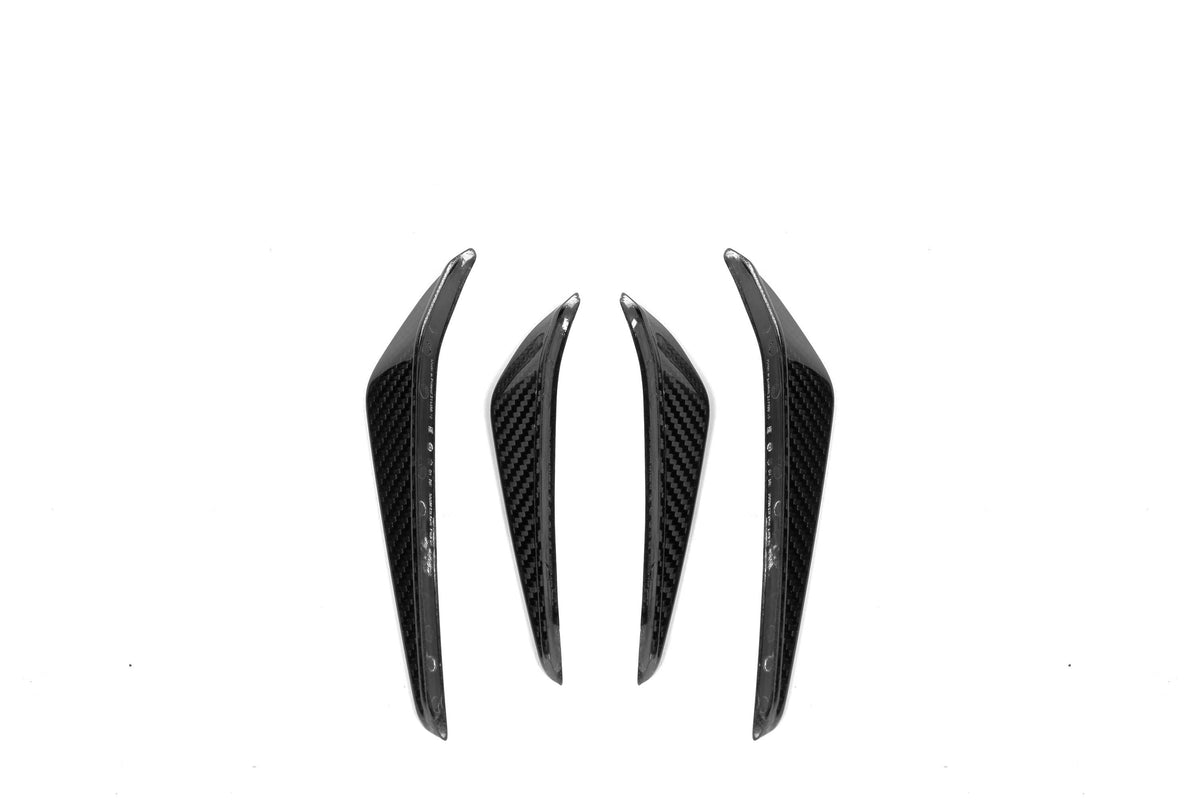 M Performance Style Pre Pregged Dry Carbon Canards for BMW M3 G80 G81 / M4 G82 G83 2020+ – Photo 2
