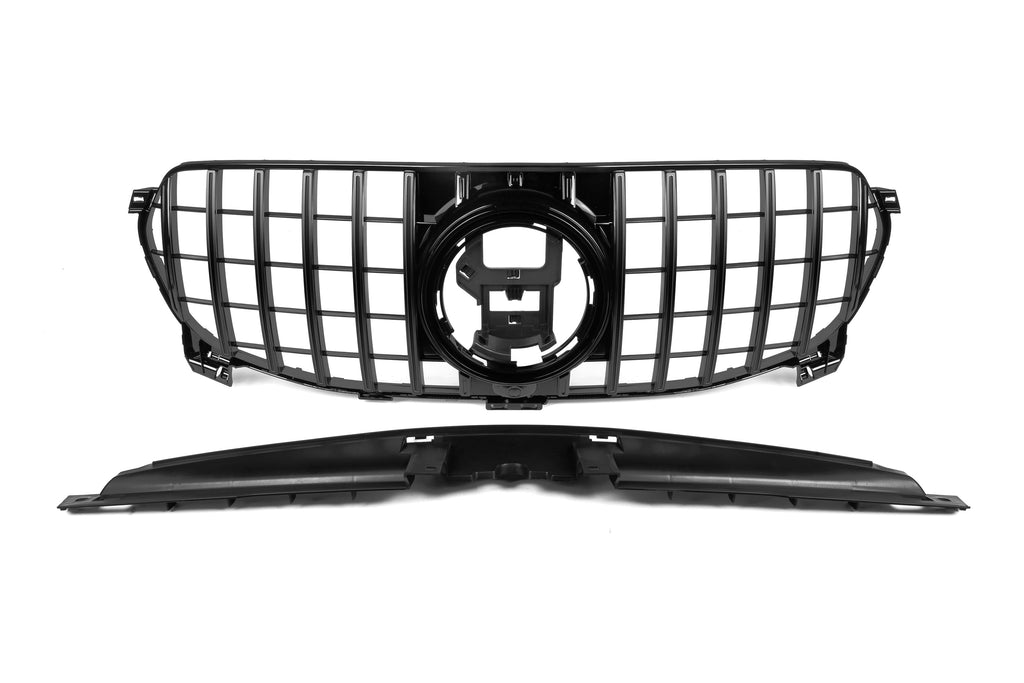 AMG Panamericana Style Grille for Mercedes-Benz GLE Class W167 - Black 2019+ – Photo 2