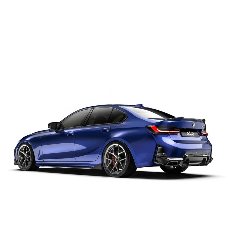 BMW G20 M340i LCI Carbon Fiber Rear Diffuser 2023+ – image 3