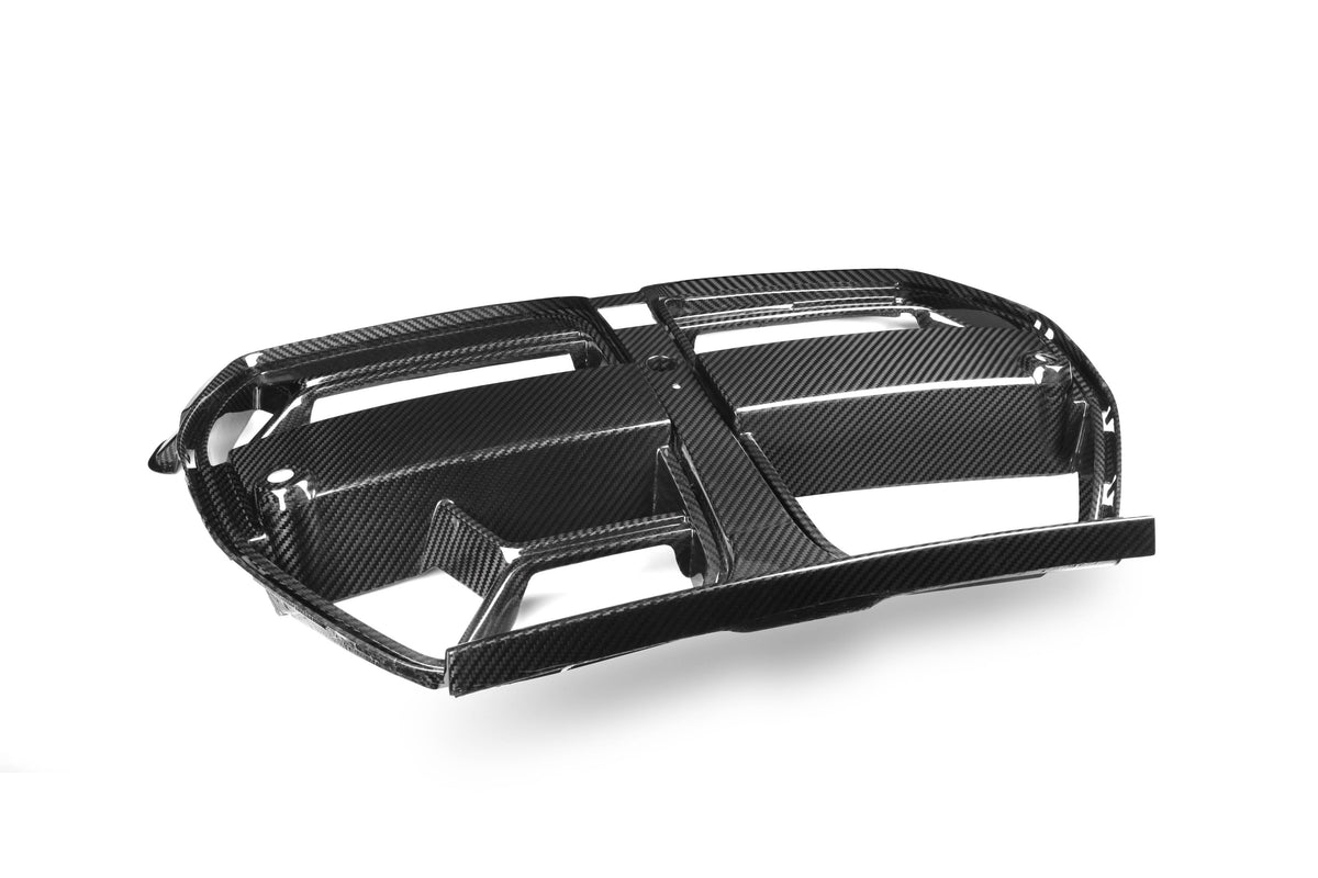 CSL Style Pre Pregged Dry Carbon Grille for BMW M3 G80 G81 / M4 G82 G83 with ACC 2020+ – image 25