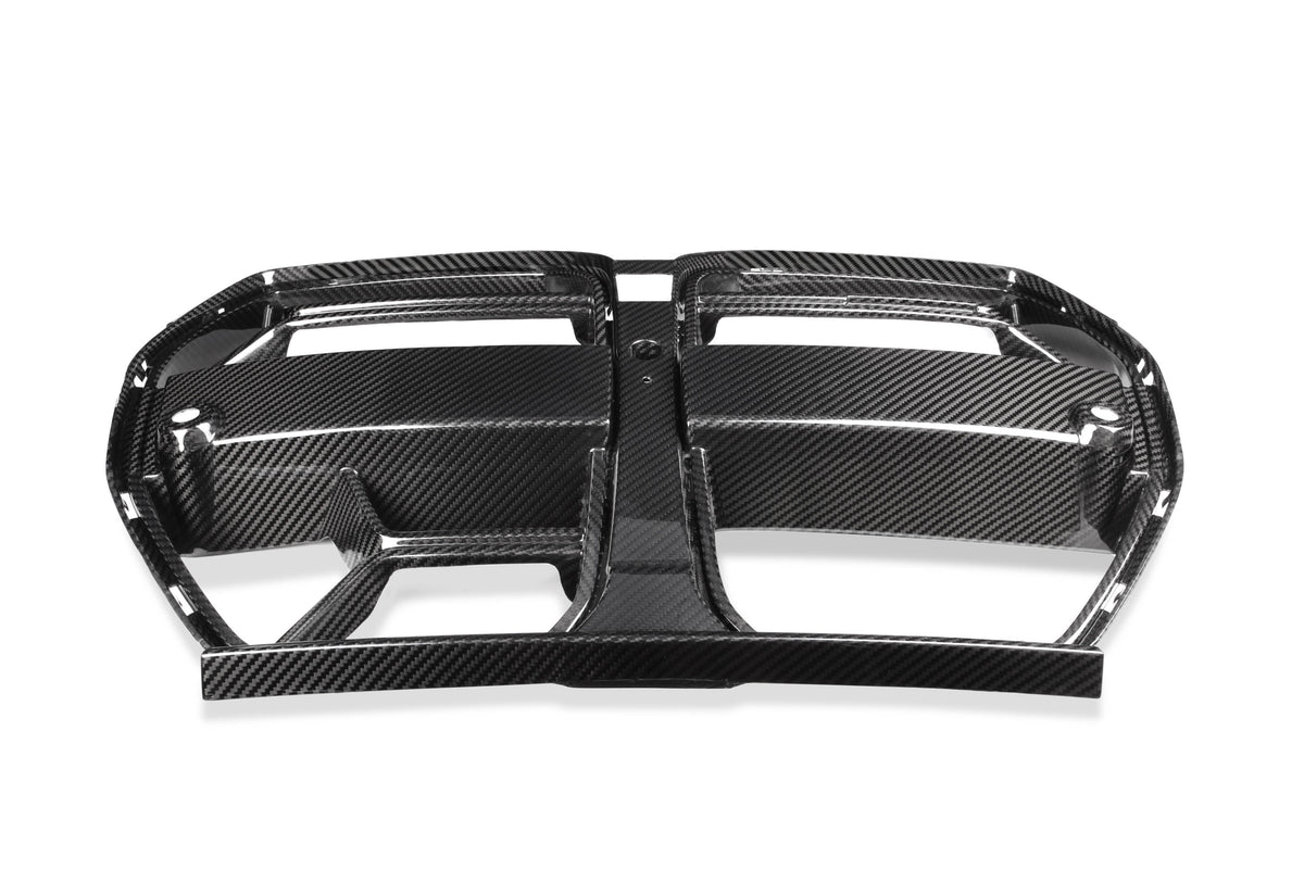 CSL Style Pre Pregged Dry Carbon Grille for BMW M3 G80 G81 / M4 G82 G83 with ACC 2020+ – image 26