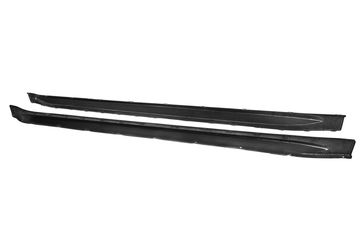 OEM Style Pre Pregged Dry Carbon Fiber Side Skirts for BMW M4 G82 G83 2020+ – image 8