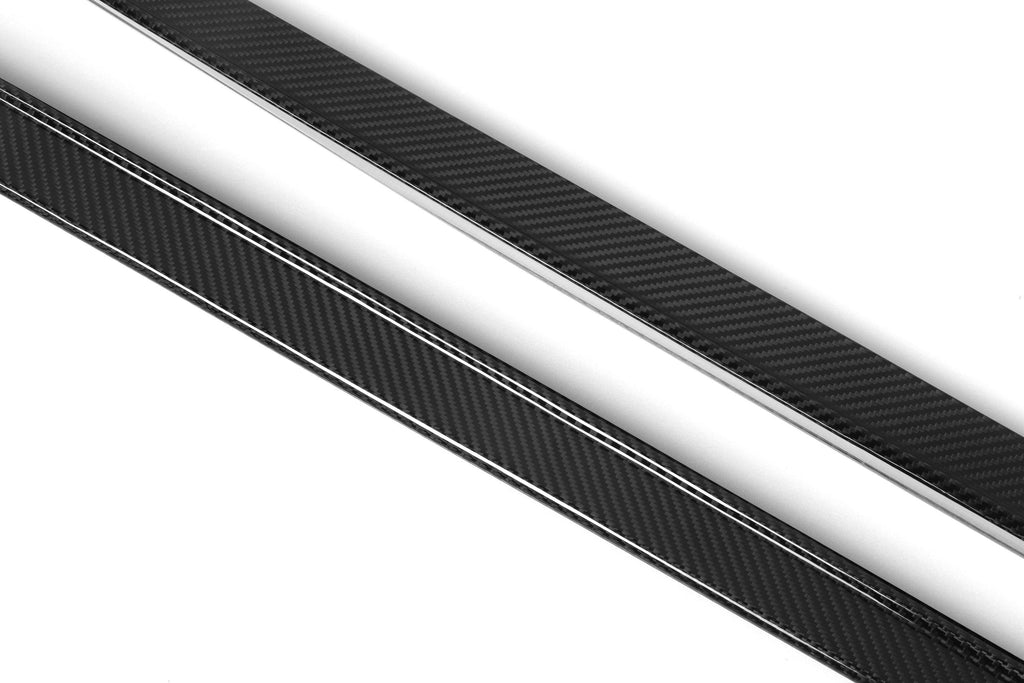 M Performance Style Pre Pregged Dry Carbon Fiber Side Skirts for BMW 5 Series G60 2023+ – Photo 3