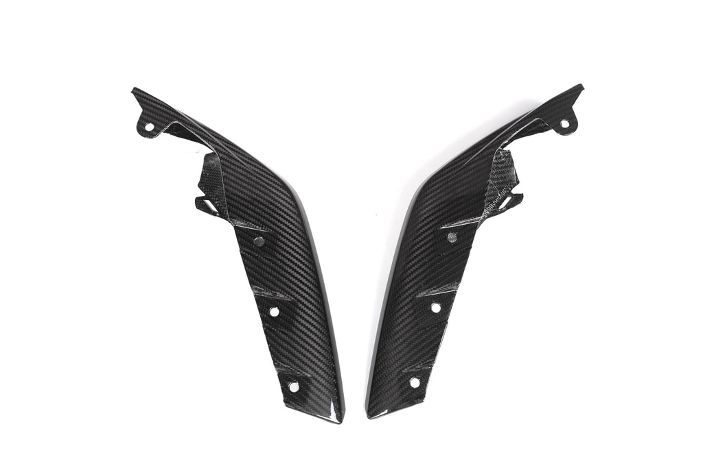 OEM Style Pre Pregged Dry Carbon Fiber Front Splitters for BMW M3 G80 / M4 G82 2020+ – image 2