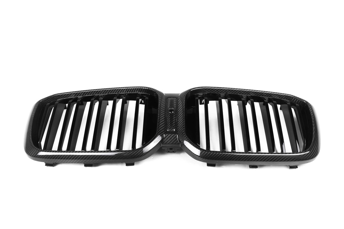 M Performance Style Pre Pregged Dry Carbon Fiber Grille (Dual Slat) for BMW X3 G01 / X4 G02 LCI 2022+ – Photo 7