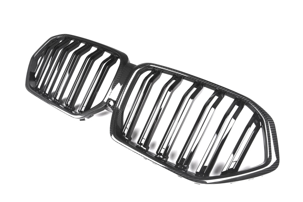 M Performance Style Pre Pregged Dry Carbon Fiber Grille for BMW X6 G06 2019-2022 – Photo 2