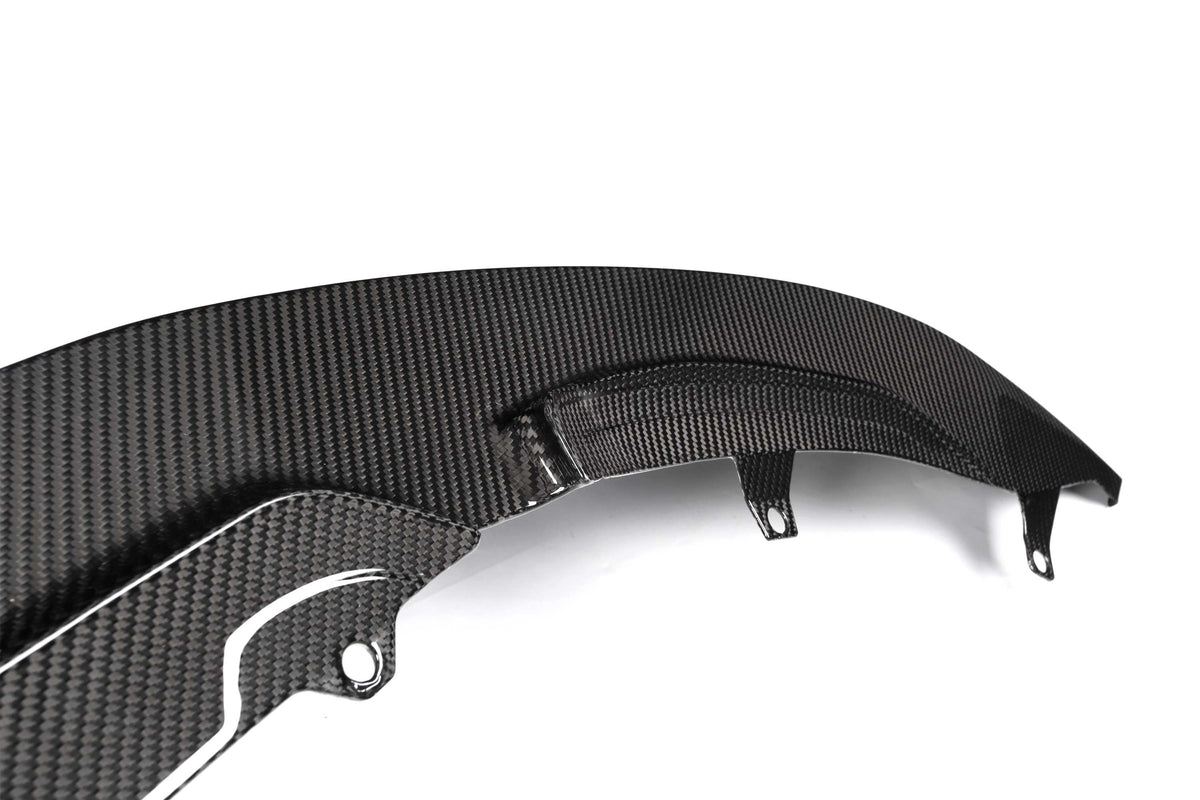 GT4 Style Pre Pregged Dry Carbon Front Lip for BMW M3 F80 / M4 F82 F83 2014-2020 – image 2