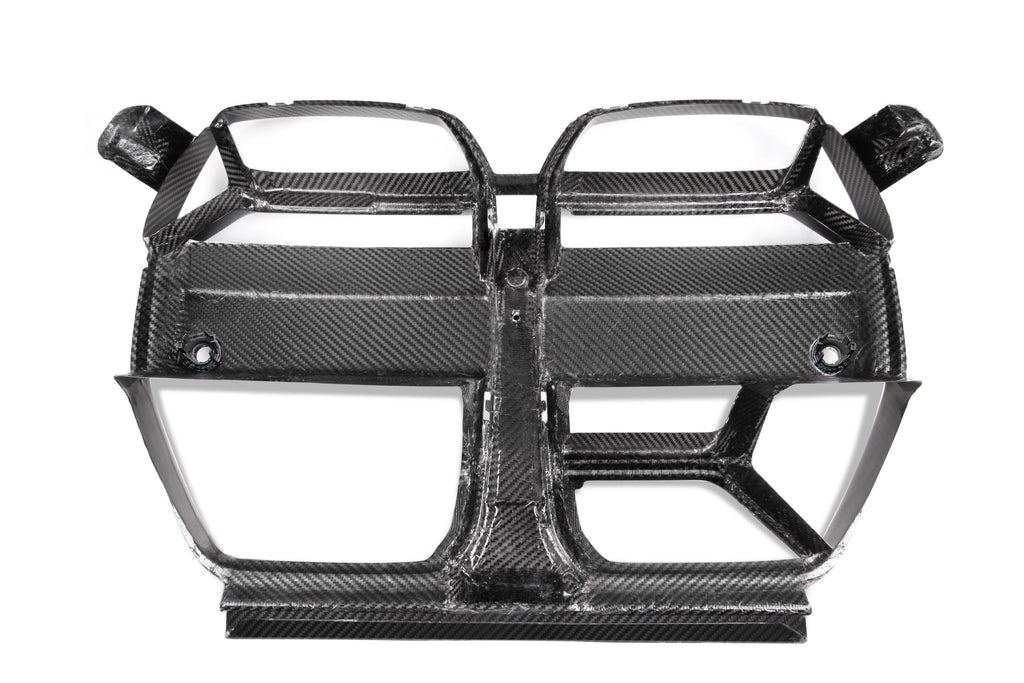 CSL Style Pre Pregged Dry Carbon Grille for BMW M3 G80 G81 / M4 G82 G83 with ACC 2020+ – image 24