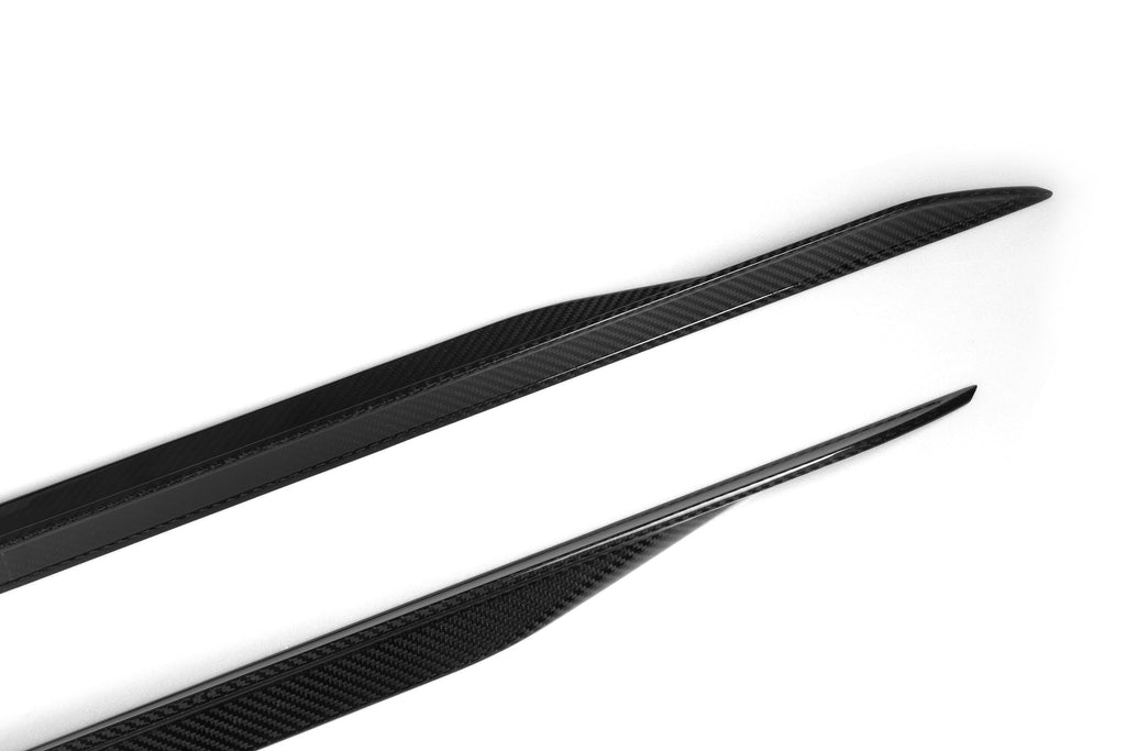 M Performance Style Pre Pregged Dry Carbon Fiber Side Skirts for BMW 5 Series G60 2023+ – Photo 4