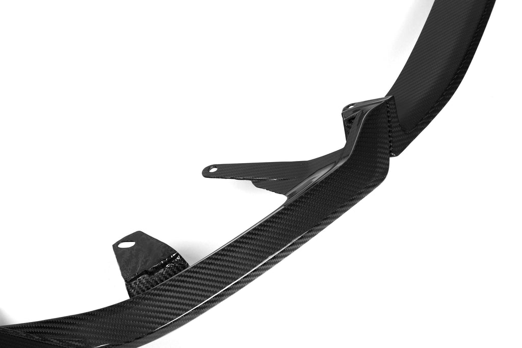 M Performance Style Pre Pregged Dry Carbon Fiber Front Lip for BMW 5 Series G60 2023+ – Photo 4