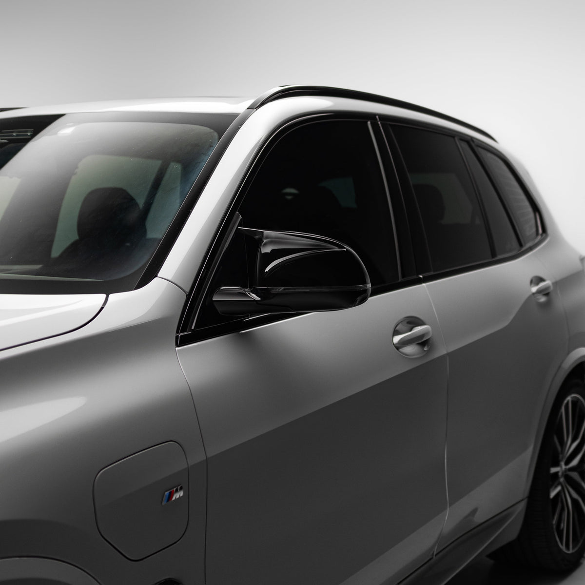 M Performance Style Gloss Black Mirror Caps for BMW X3/X4/X5/X6/X7 G01 G02 G03 G05 G06 G07 – image 5