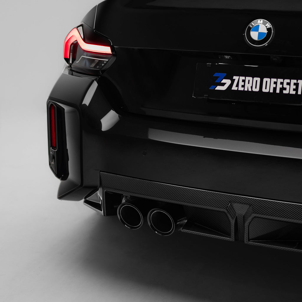 CS Style Pre Pregged Dry Carbon Rear Diffuser for BMW M2 G87 2023+ – Photo 5