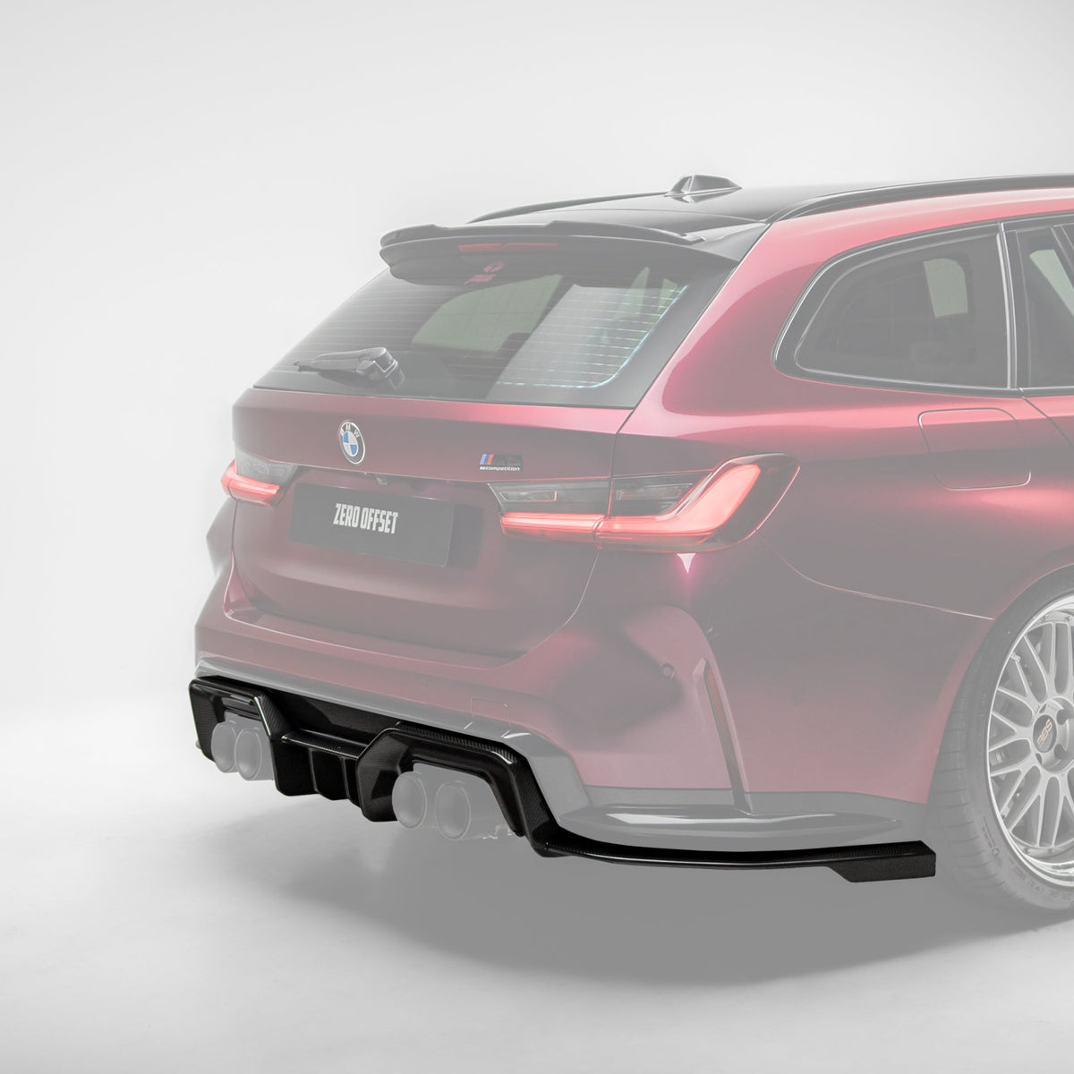 BMW G80 G81 M3 Dry Carbon Fiber Rear Diffuser V1 2020+