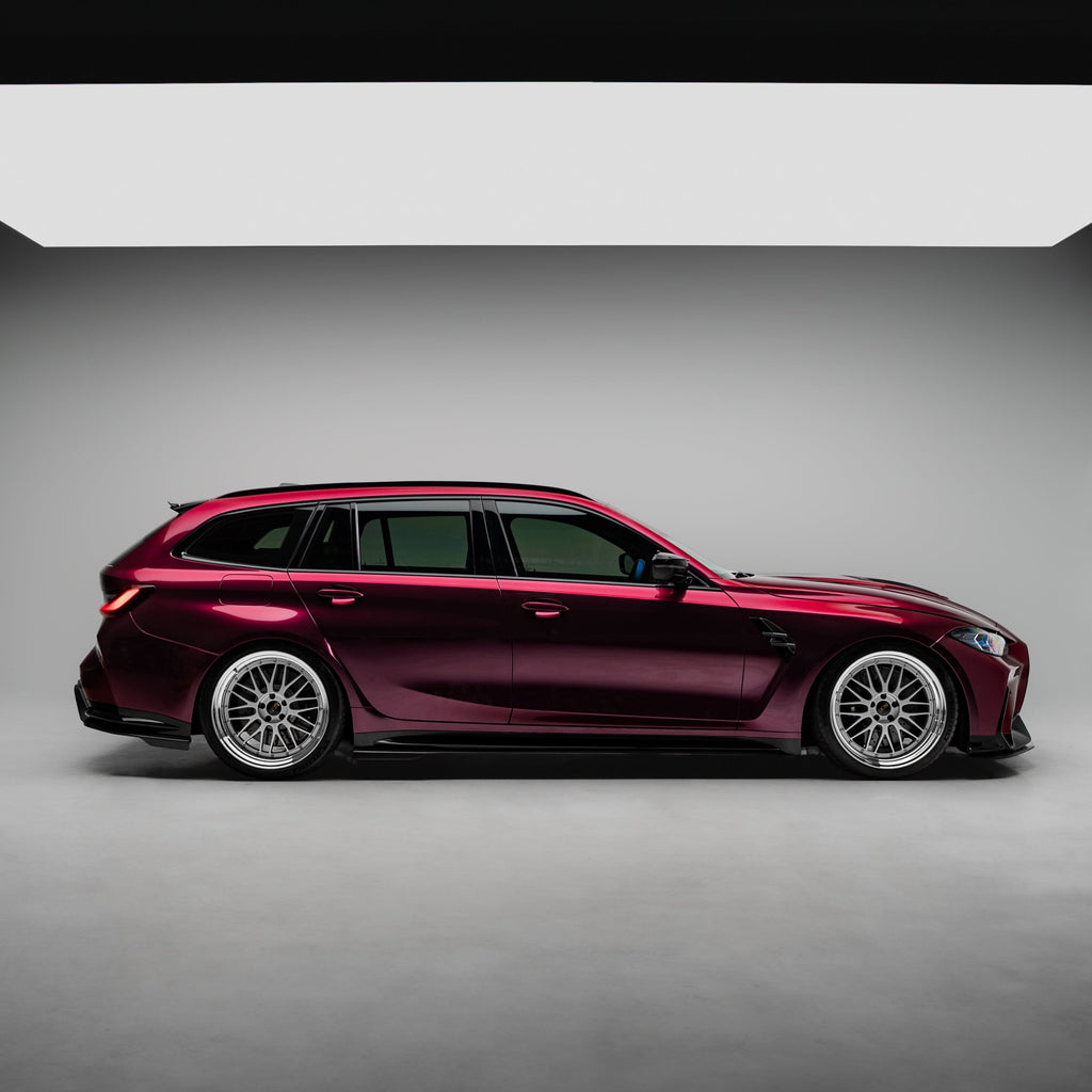 BMW G80 G81 M3 Dry Carbon Fiber Side Skirts 2020+ – image 6