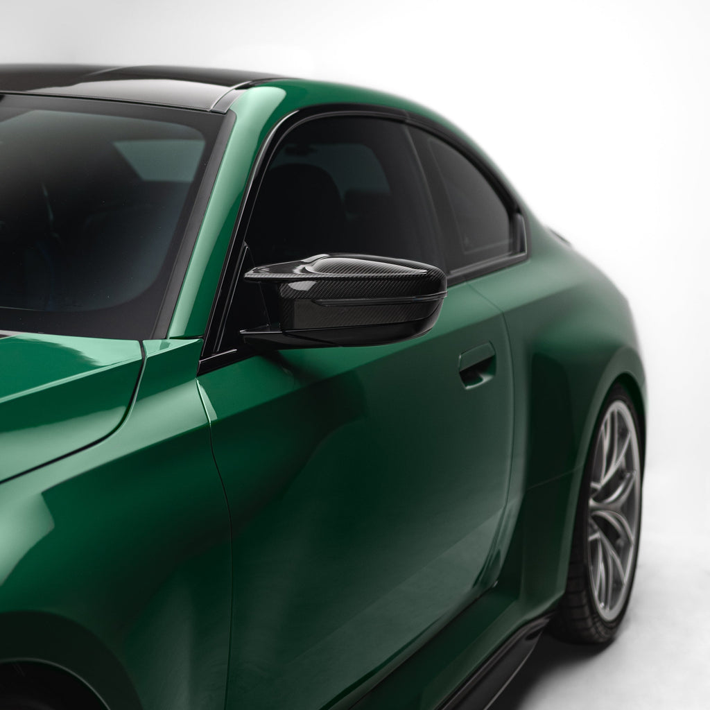 M-Performance Style Pre Pregged Dry Carbon Fiber Mirror Caps for BMW M240i G42 / M340i LCI /M2 G87 / M3 G80 G8 – image 20