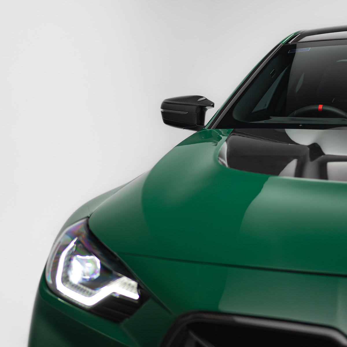 M-Performance Style Pre Pregged Dry Carbon Fiber Mirror Caps for BMW M240i G42 / M340i LCI /M2 G87 / M3 G80 G8 – image 23