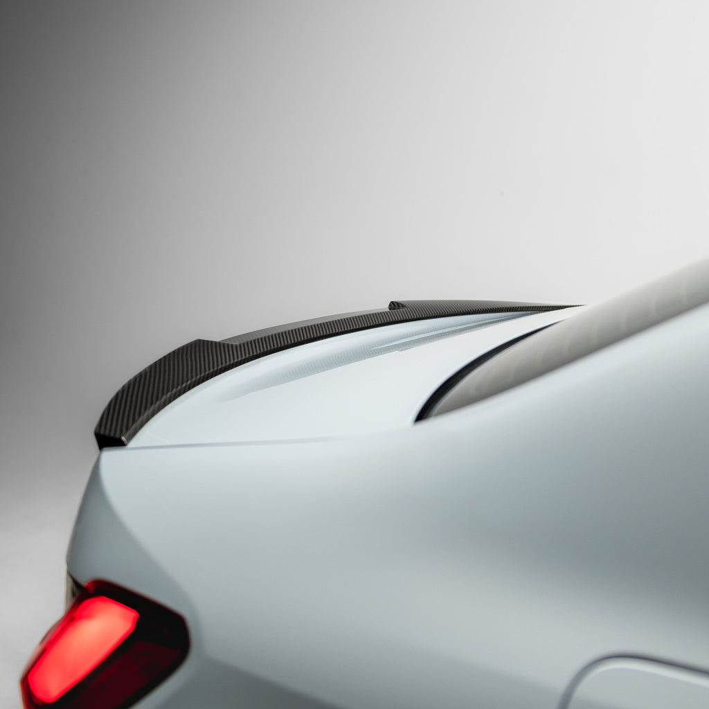 M4 Style Pre Pregged Dry Carbon Fiber Spoiler For BMW 3 Series G20 / M3 G80 2020+ – image 8