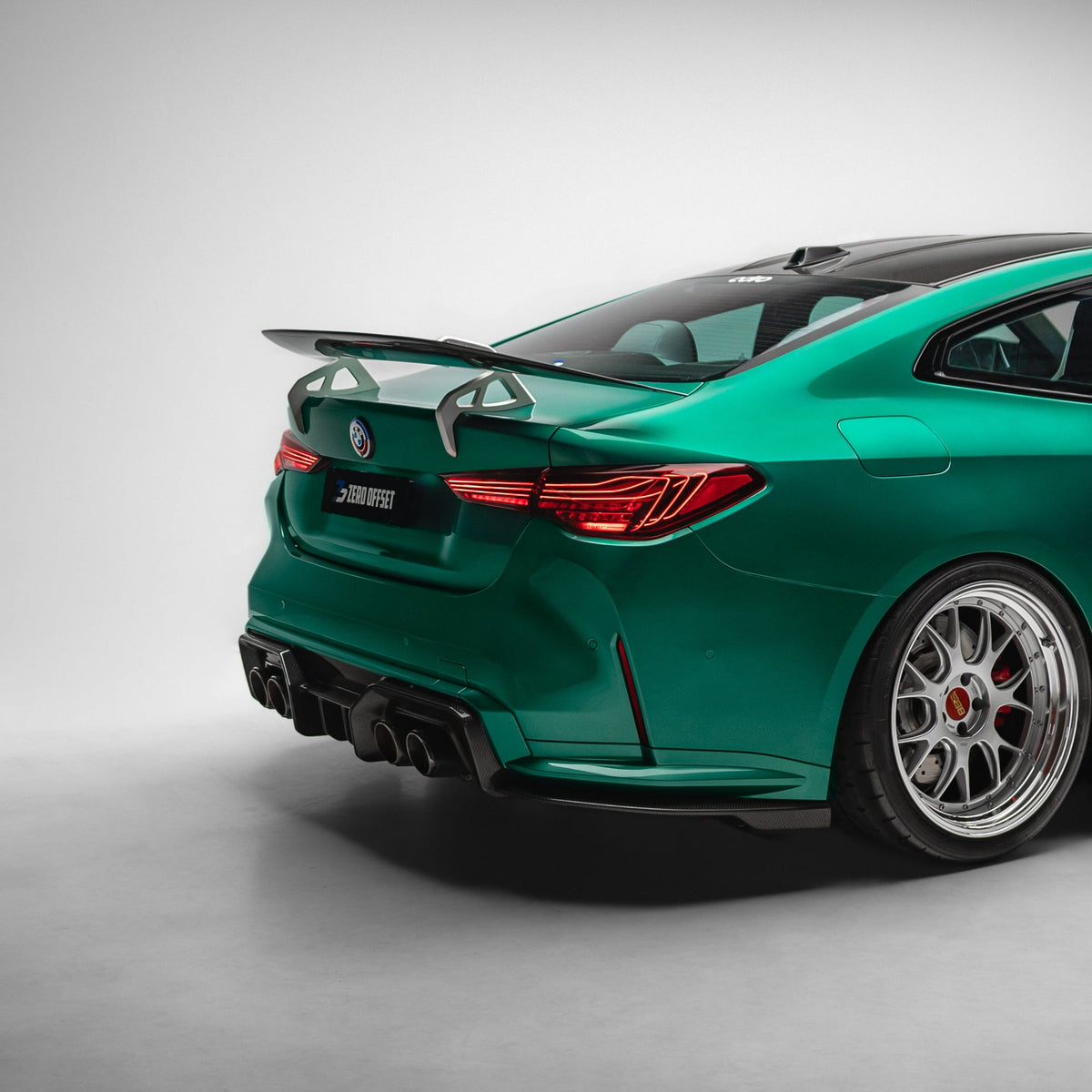 BMW G82 M4 AT-S Dry Carbon Fiber Swan Neck Wing 2020+ – image 14