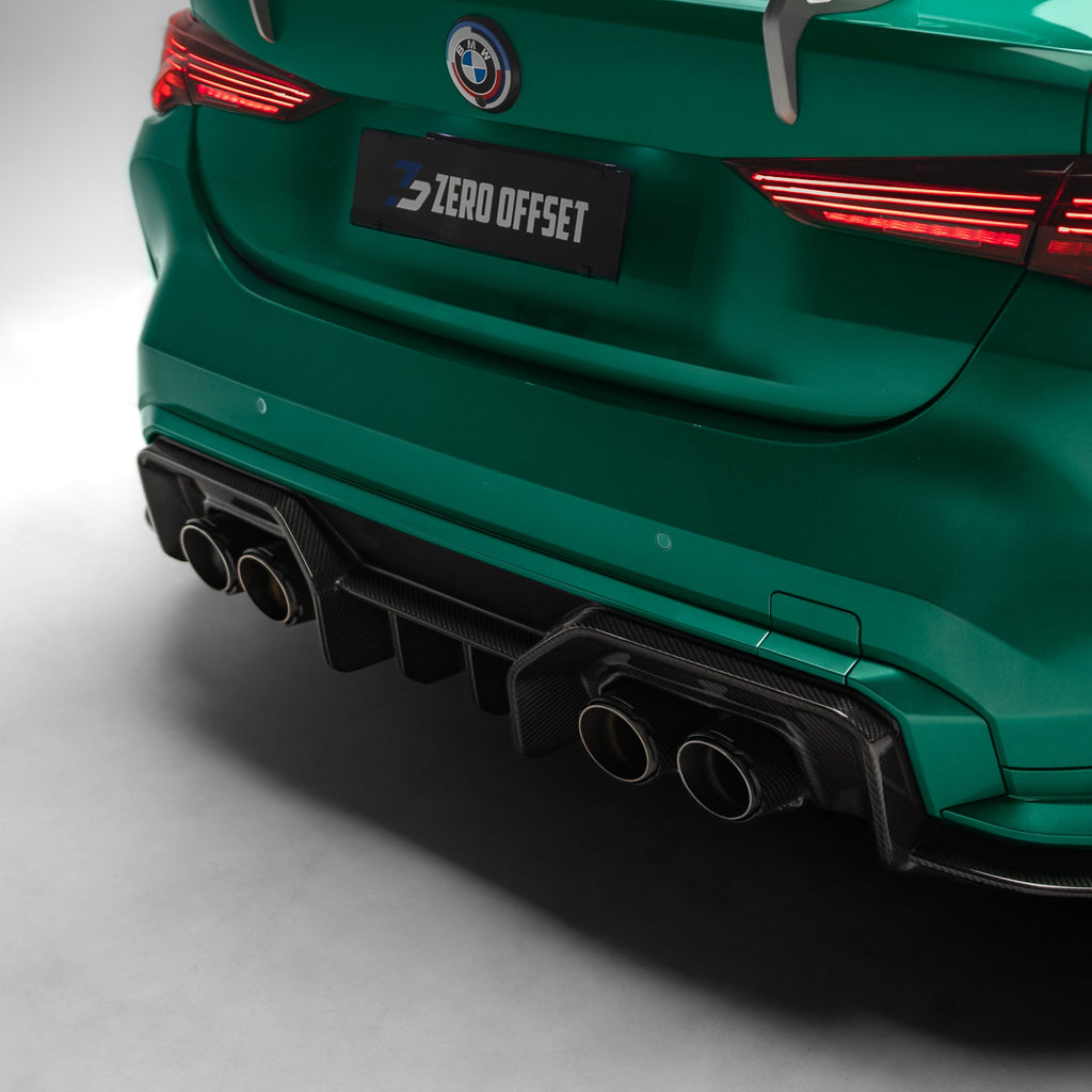 BMW M4 G82 G83 Dry Carbon Fiber Rear Diffuser V1 2020+ – image 9