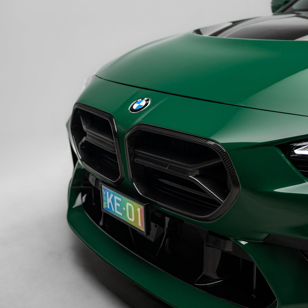 BMW G87 M2 Dry Carbon Fiber Front Grille (for Adro Bumper) – image 8