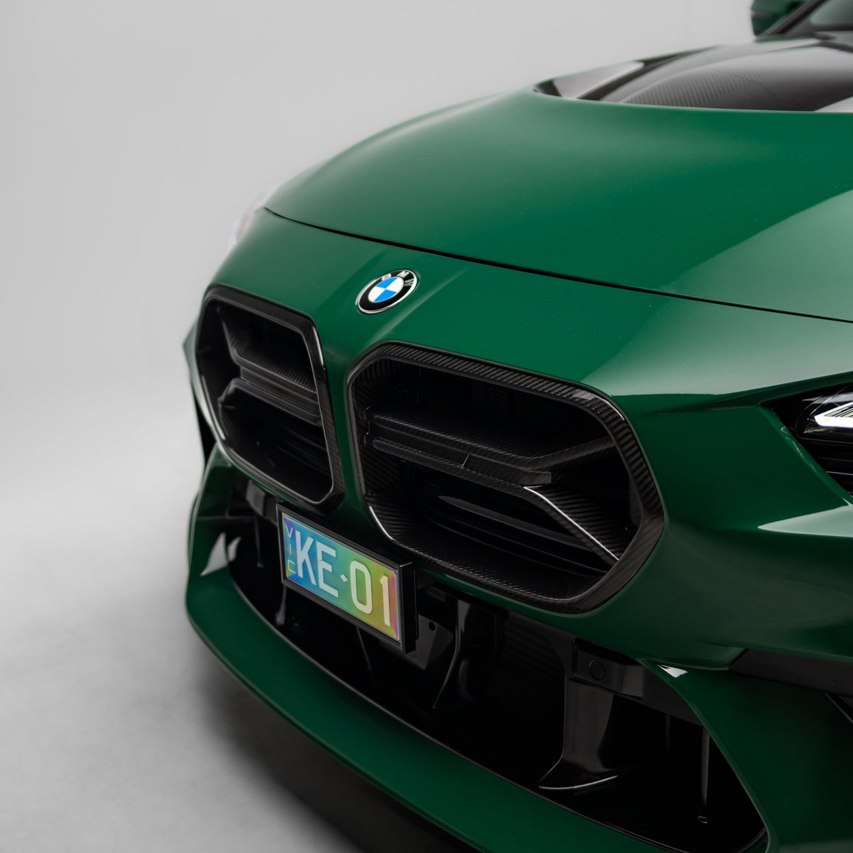 BMW G87 M2 Dry Carbon Fiber Front Grille (for Adro Bumper) – image 8