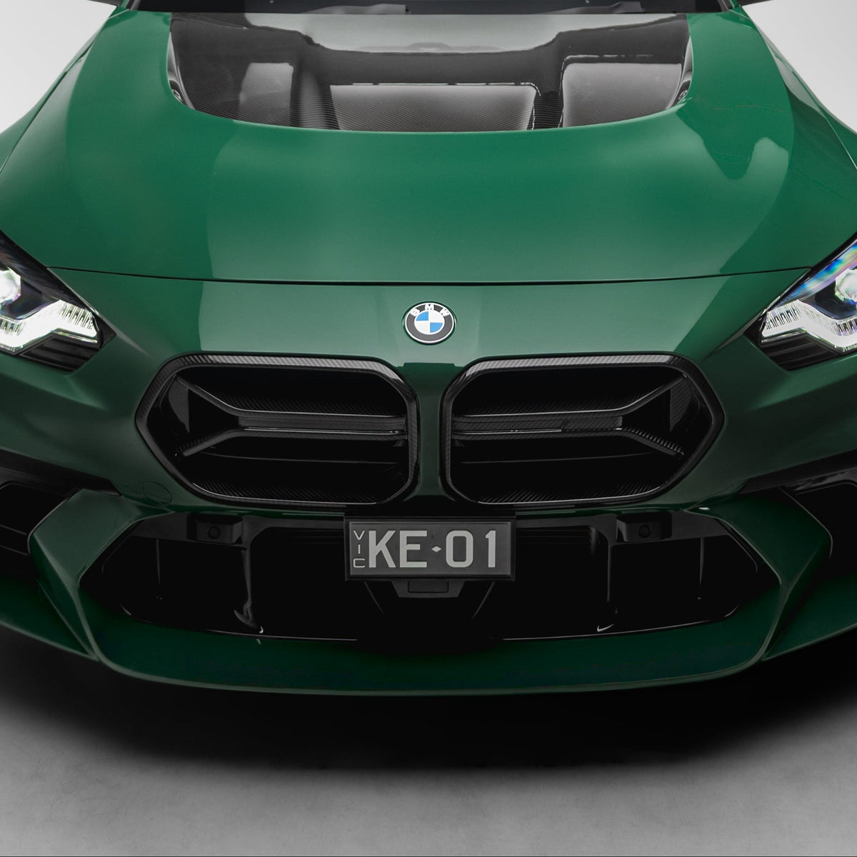 BMW G87 M2 Dry Carbon Fiber Front Grille (for Adro Bumper) – image 7