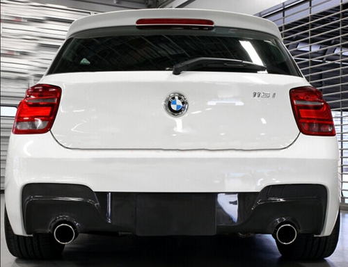 3D Design Style Rear Diffuser (Carbon Fibre) for BMW 1 Series (F20) Pre LCi - 2012- 14 – image 2
