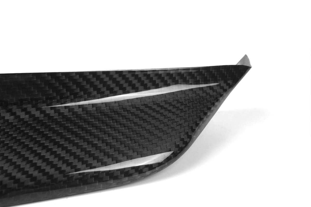 MP Style Pre Pregged Dry Carbon Front Bumper Splitters for BMW M3 F80 / M4 F82/F83 2014-2020 – image 7
