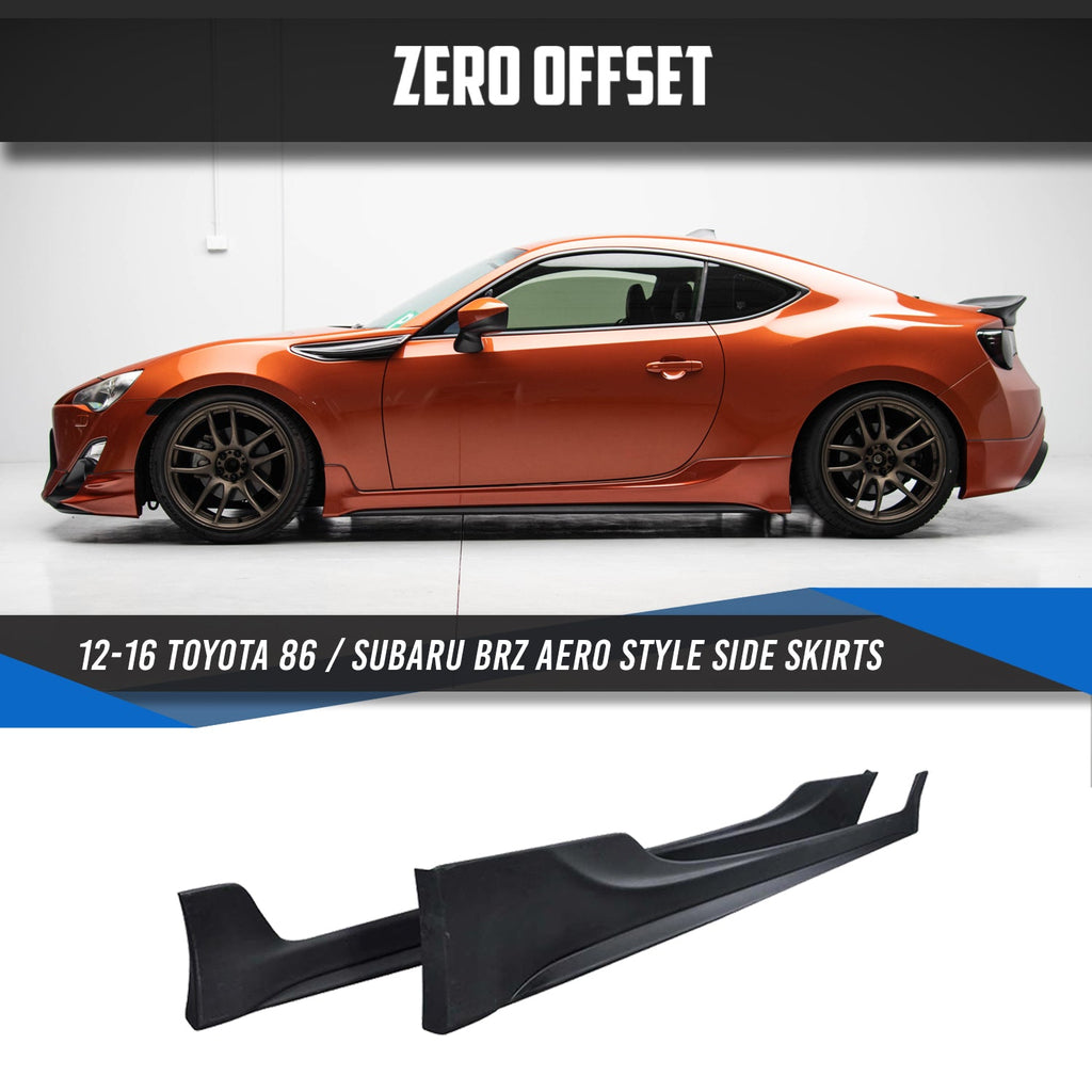 TRD V1 / Aero Nur Style Side Skirt for 12-21 Toyota 86 (ZN6)/Subaru BRZ (ZC6) – image 8